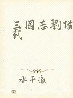 三国志刘备传下载封面
