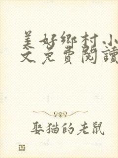 美好乡村小说全文免费阅读