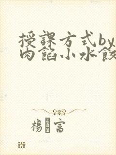 授课方式by 肉馅小水饺