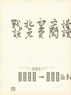 战北望宋惜惜小说免费阅读全文封面
