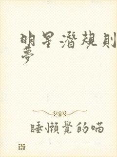明星潜规则之皇梦封面