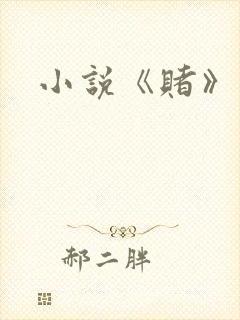 小说《赌》