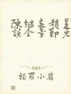 陈继来赵美媛小说全章节免费阅读