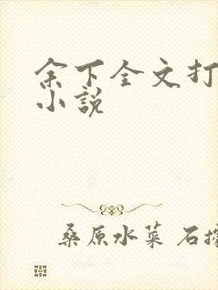 余下全文打不开小说