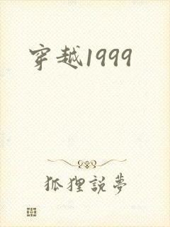穿越1999封面
