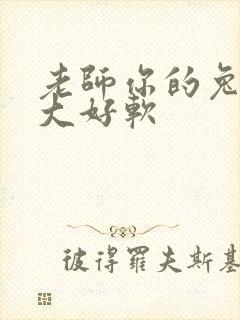 老师你的兔子好大好软