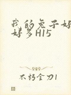 我的兔子好软水好多H15