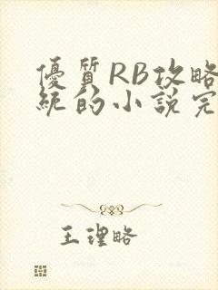 优质RB攻略系统的小说完整版