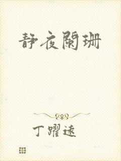 静夜阑珊