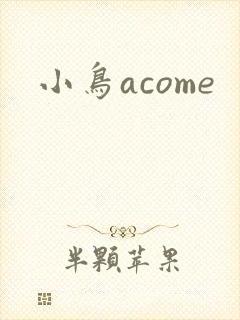 小鸟acome