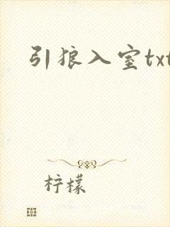 引狼入室txt