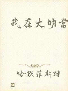 我在大明当暴君