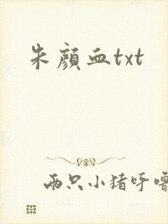 朱颜血txt