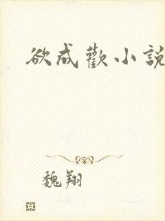 欲成欢小说