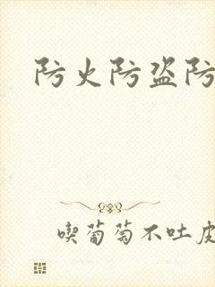 防火防盗防师兄