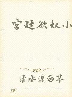 宫廷欲奴小说封面