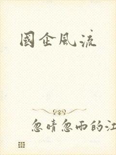 国企风流