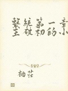 系统第一章给宿主破初的小说封面