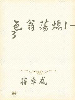 色翁荡熄1—13封面