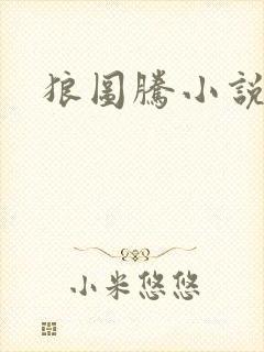 狼图腾小说