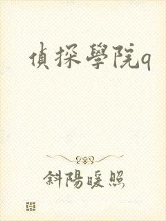 侦探学院q
