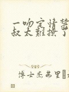 一吻定情禁欲小叔太难撩了封面