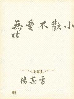 无爱不欢小说txt