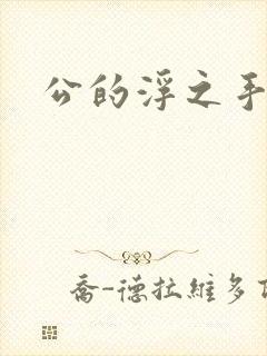 公的浮之手中字封面