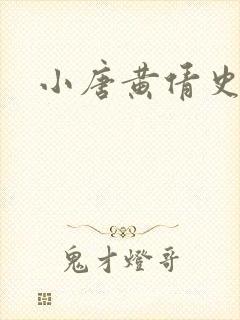 小唐黄倩史