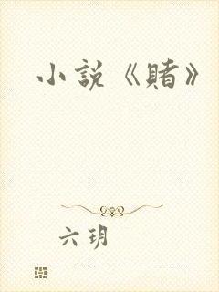 小说《赌》