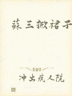 苏三掀裙子