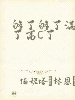 够了够了满到C了高C了