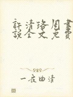 许清珞周聿衡小说全文免费阅读