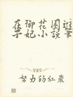 在御花园进入太子妃小说笔趣阁封面