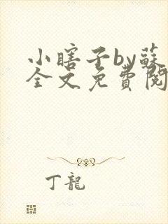 小瞎子by苏软全文免费阅读