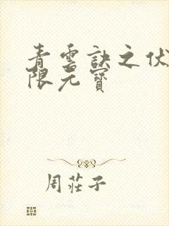 青云诀之伏魔无限元宝封面