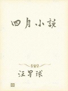 四月小说封面
