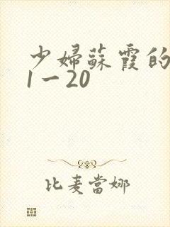 少妇苏霞的沉沦1一20