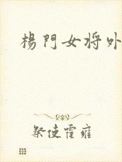 杨门女将外传