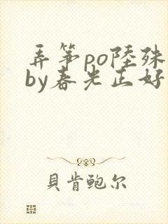 弄筝po陆殊词by春光正好