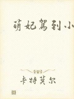 萌妃驾到小说