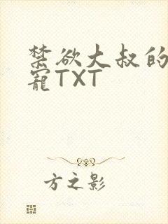 禁欲大叔的心尖宠TXT封面