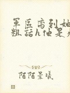 军区脔到她哭h粗话h他是疯批