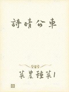 诗晴公车