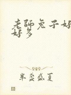 老师兔子好软水好多