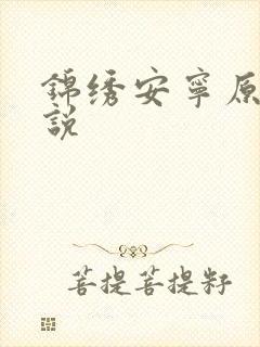 锦绣安宁原著小说