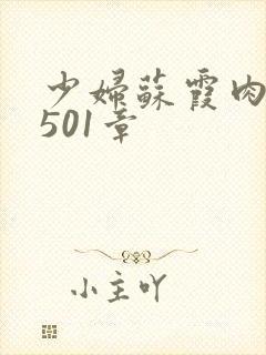 少妇苏霞肉欲第501章
