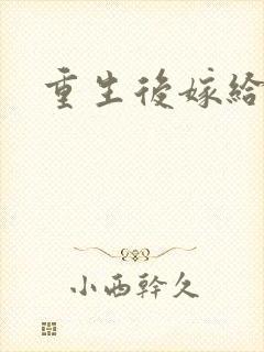 重生后嫁给三叔