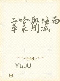 二哈与他白猫师尊未删减封面