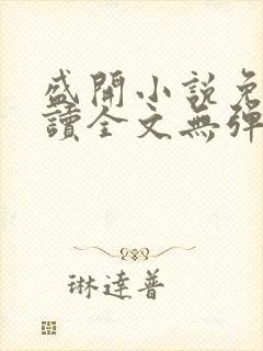 盛开小说免费阅读全文无弹窗